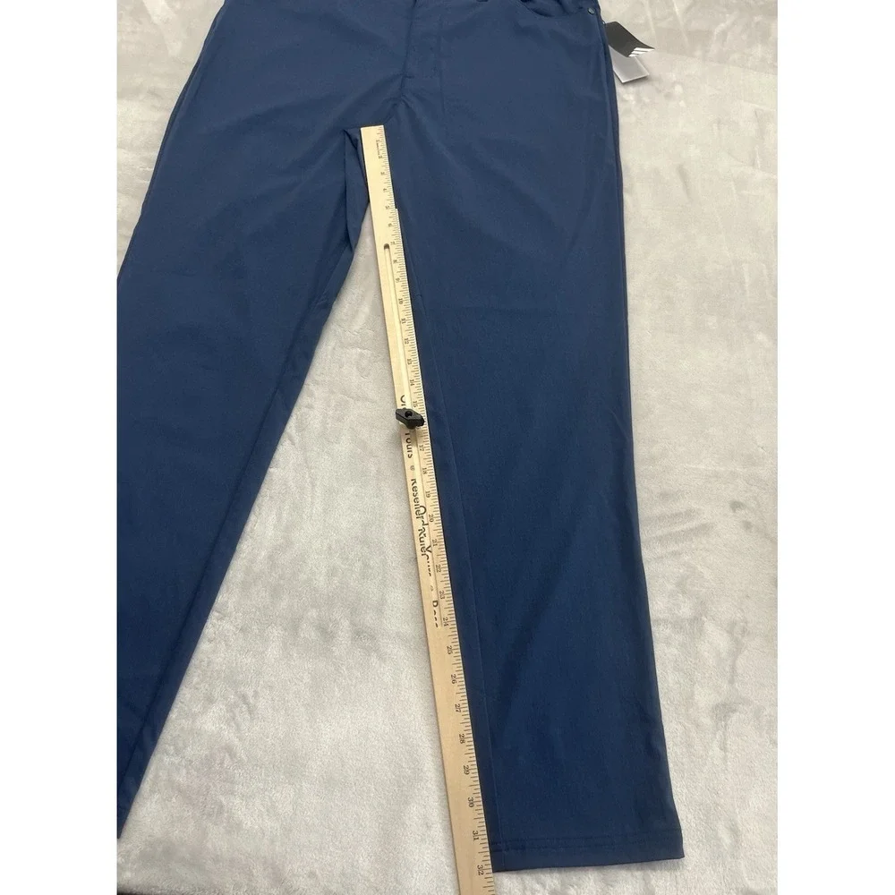Adidas Golf Pants Men 36x32 Crew Navy Ultimate 365 Tapered 5 Pockets Stretch
